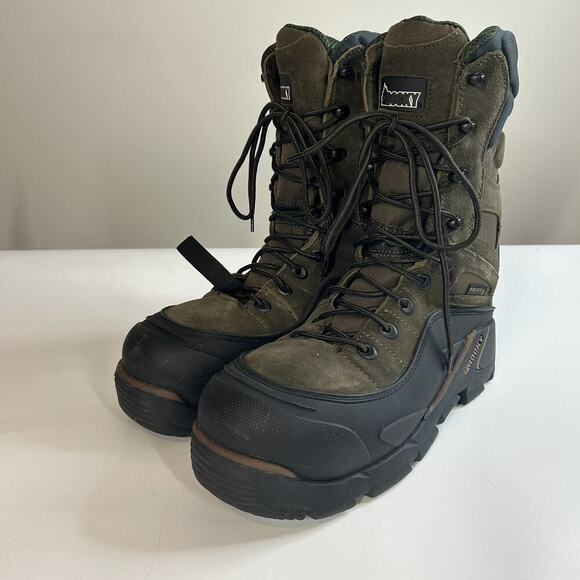 Rocky Blizzard Stalker Waterproof 1200G Insulated Steel Toe Boot 7465 Mens 10 M - Picture 1 of 11